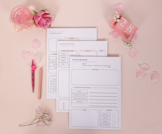 Pack fleur de foi - Papeterie Sounnah